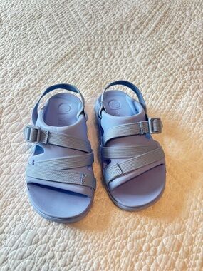 Chaco Kids Light Blue Strappy Sandals